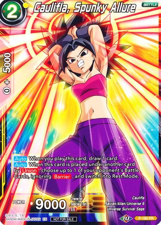 Caulifla, Spunky Allure (P-180) [Promotion Cards] For Cheap