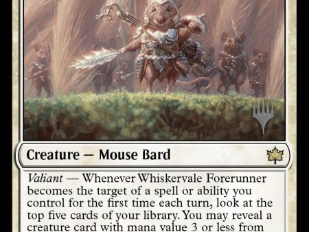 Whiskervale Forerunner (Promo Pack) [Bloomburrow Promos] For Discount