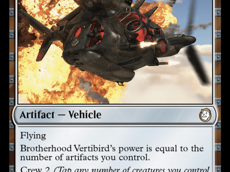 Brotherhood Vertibird (Surge Foil) [Fallout] Online Sale