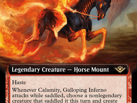 Calamity, Galloping Inferno (Extended Art) [Outlaws of Thunder Junction] Supply