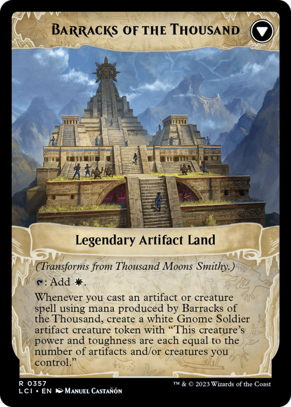 Thousand Moons Smithy (Extended Art)    Barracks of the Thousand [The Lost Caverns of Ixalan] Fashion