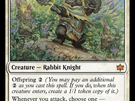 Warren Warleader (Promo Pack) [Bloomburrow Promos] Cheap