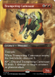 Trumpeting Carnosaur (Borderless) [The Lost Caverns of Ixalan] For Cheap