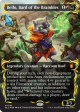 Bello, Bard of the Brambles (Borderless) (Raised Foil) [Bloomburrow Commander] Online Hot Sale