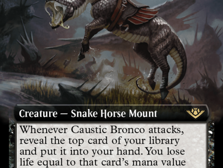 Caustic Bronco (Extended Art) [Outlaws of Thunder Junction] Supply