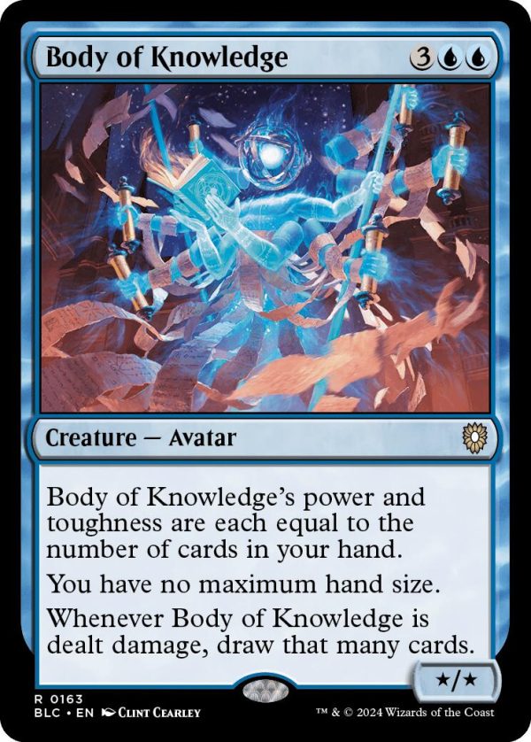 Body of Knowledge [Bloomburrow Commander] Hot on Sale