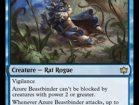 Azure Beastbinder [Bloomburrow] Hot on Sale