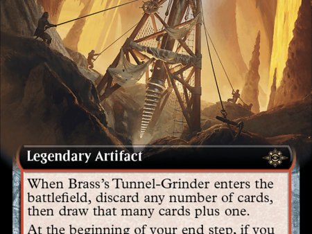 Brass s Tunnel-Grinder    Tecutlan, The Searing Rift (Extended Art) [The Lost Caverns of Ixalan] Fashion