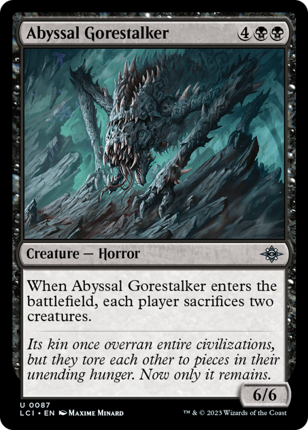 Abyssal Gorestalker [The Lost Caverns of Ixalan] Discount