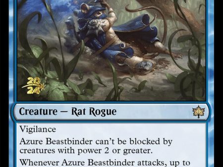 Azure Beastbinder [Bloomburrow Prerelease Promos] Supply