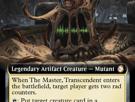 The Master, Transcendent (Extended Art) (Surge Foil) [Fallout] For Cheap