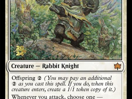 Warren Warleader [Bloomburrow Prerelease Promos] Online Hot Sale