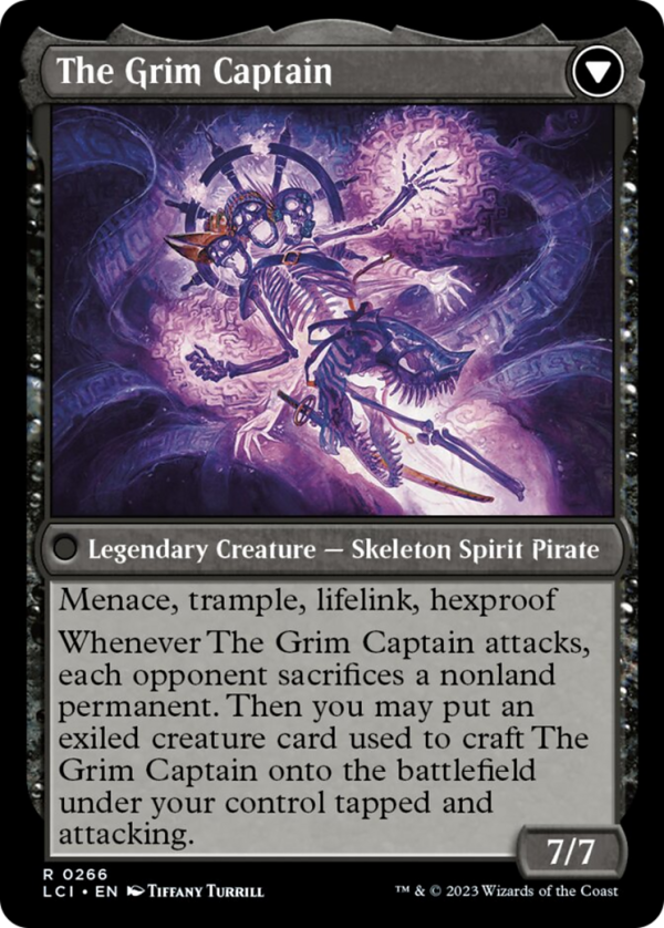 Throne of the Grim Captain    The Grim Captain [The Lost Caverns of Ixalan] Cheap