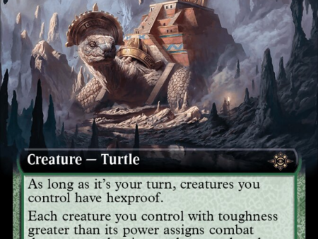 Bedrock Tortoise (Extended Art) [The Lost Caverns of Ixalan] Cheap