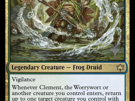 Clement, the Worrywort (Promo Pack) [Bloomburrow Promos] Online Sale