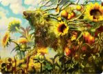 Beza, the Bounding Spring Art Card [Bloomburrow Art Series] Supply