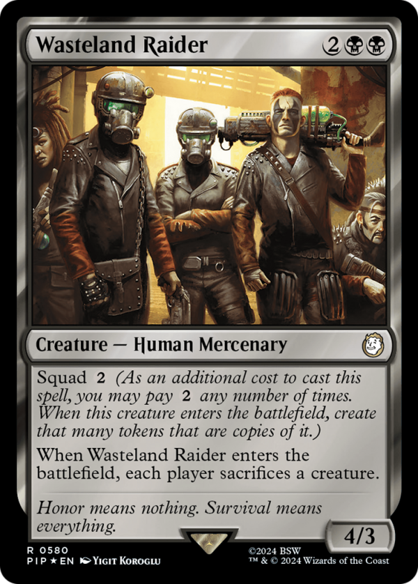 Wasteland Raider (Surge Foil) [Fallout] Sale