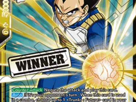 Vegeta, Fatherly Encouragement (Store Championship Winner Card 2023) (P-372) [Tournament Promotion Cards] Sale