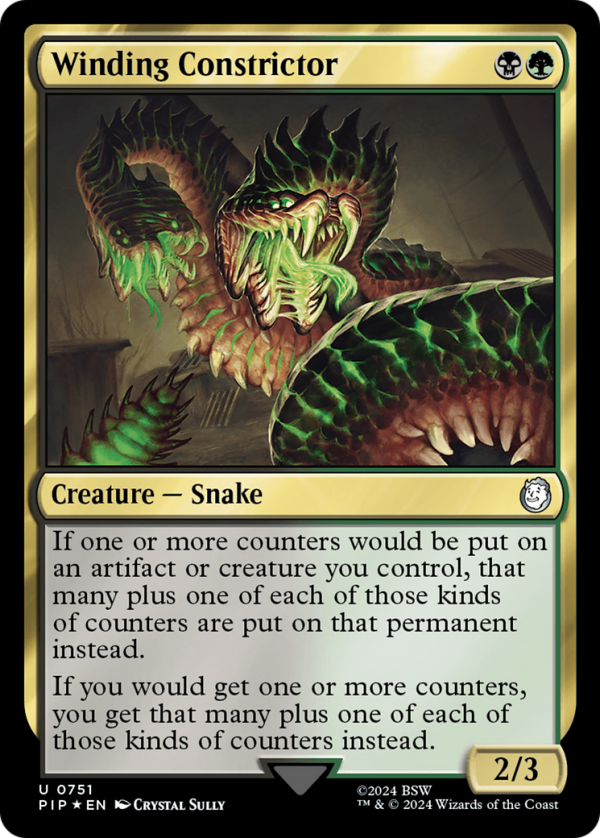 Winding Constrictor (Surge Foil) [Fallout] Discount