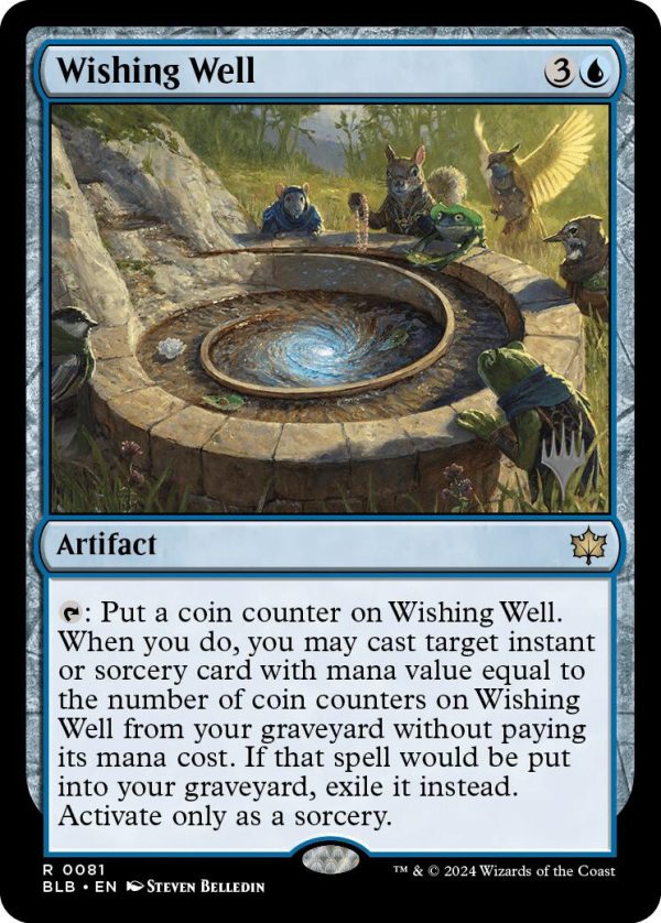 Wishing Well (Promo Pack) [Bloomburrow Promos] For Sale