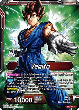 Vegito    Fusion Warrior Super Saiyan Vegito (Championship 2023 Golden Card Vol.3) (BT2-001) [Tournament Promotion Cards] Cheap