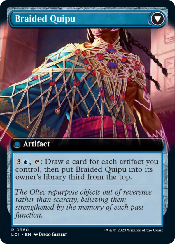 Braided Net    Braided Quipu (Extended Art) [The Lost Caverns of Ixalan] Online now