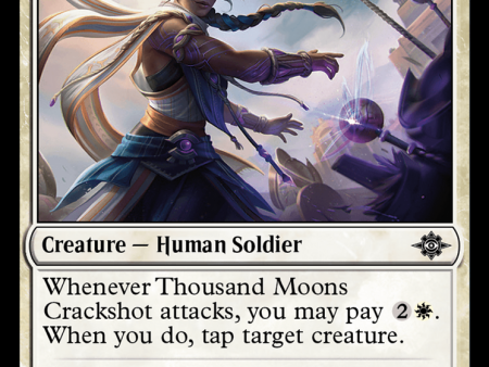 Thousand Moons Crackshot [The Lost Caverns of Ixalan] Hot on Sale