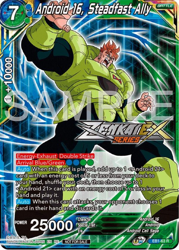 Android 16, Steadfast Ally (Event Pack 15) (EB1-63) [Promotion Cards] Online Sale