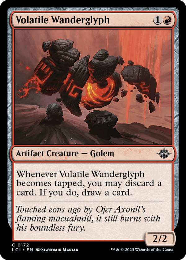 Volatile Wanderglyph [The Lost Caverns of Ixalan] Cheap