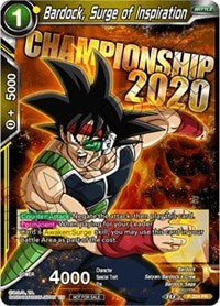 Bardock, Surge of Inspiration (P-204) [Promotion Cards] on Sale