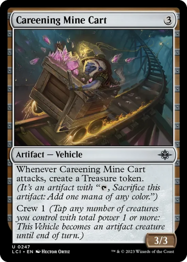 Careening Mine Cart [The Lost Caverns of Ixalan] Online now