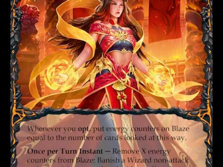 Blaze, Firemind [HER117] (Promo)  Rainbow Foil Online Hot Sale