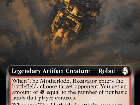 The Motherlode, Excavator (Extended Art) [Fallout] For Discount