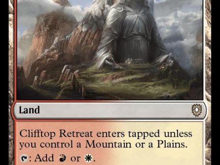 Clifftop Retreat [Bloomburrow Commander] Sale