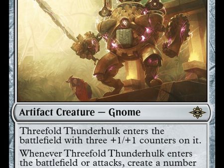 Threefold Thunderhulk [The Lost Caverns of Ixalan] For Discount