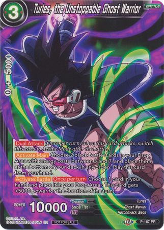 Turles, the Unstoppable Ghost Warrior (P-167) [Promotion Cards] Discount