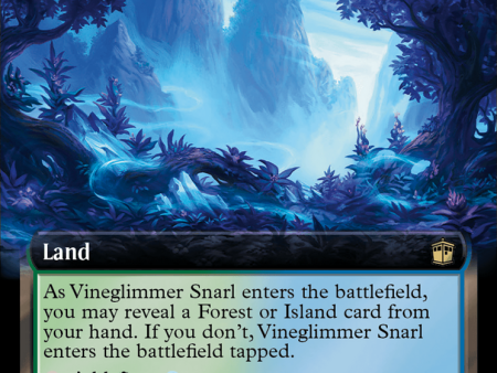 Vineglimmer Snarl (Extended Art) [Doctor Who] For Discount