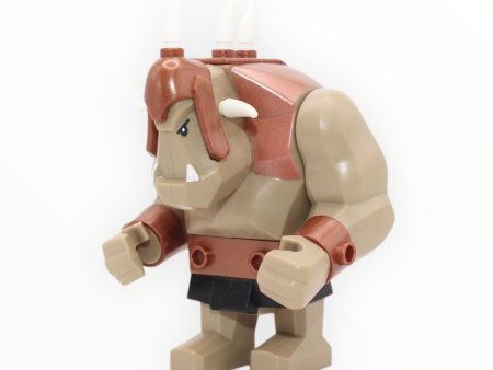 Fantasy Era - Dark Tan Troll (copper armor, 5 white spikes) Online now