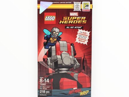 Certified Used Set 75997 Marvel Super Heroes Ant-Man and the Wasp - San Diego Comic-Con 2018 Exclusive (No. 50 out of 1500) Supply