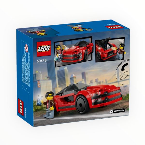 60448 City Red Sports Car Hot on Sale