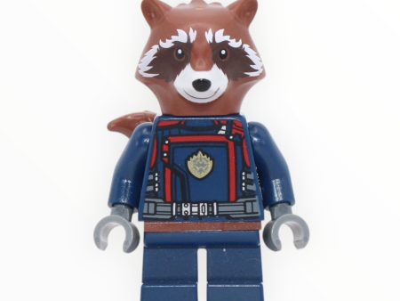 Rocket Raccoon (reddish brown fur, dark blue outfit) Fashion