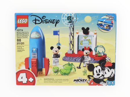 Retired Set 10774 Mickey Mouse & Minnie Mouse’s Space Rocket For Cheap