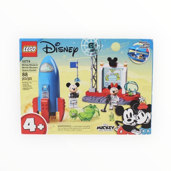 Retired Set 10774 Mickey Mouse & Minnie Mouse’s Space Rocket For Cheap