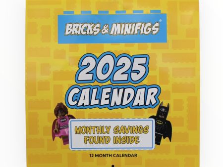 Bricks & Minifigs 2025 Calendar Fashion