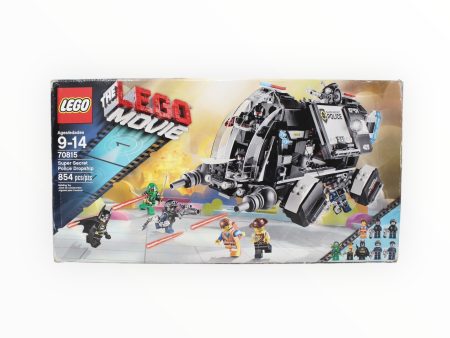 Certified Used Set 70815 The LEGO Movie Super Secret Police Dropship (open box, sealed bags) Cheap