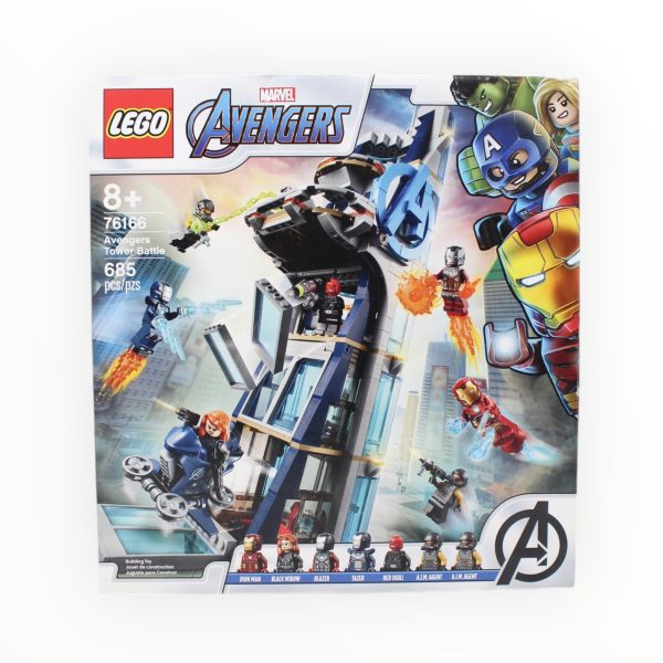 Retired Set 76166 Marvel Avengers Tower Battle (damaged box) Discount