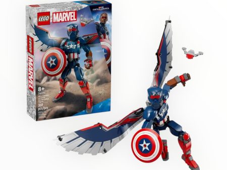 76296 Marvel New Captain America Construction Figure For Sale