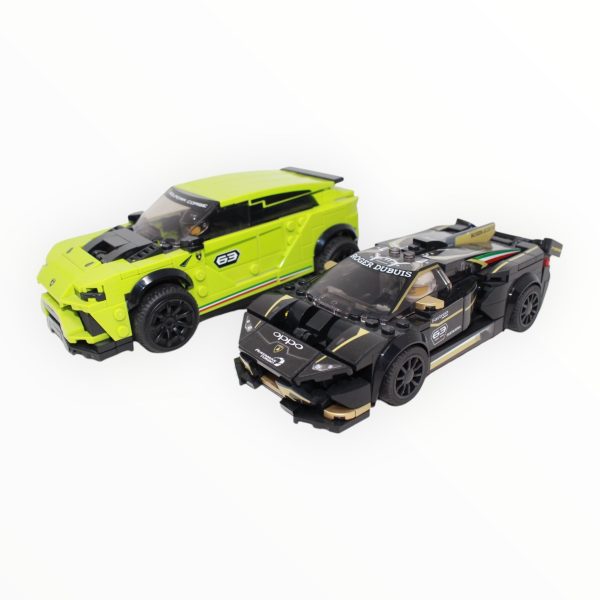 Used Set 76899 Speed Champions Lamborghini Urus ST-X & Lamborghini Huracán Super Trofeo EVO For Discount