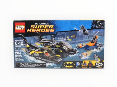 Certified Used Set 76034 DC Super Heroes The Batboat Harbor Pursuit Online