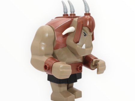 Fantasy Era - Dark Tan Troll (copper armor, 3 silver spikes, 2 white spikes) For Cheap